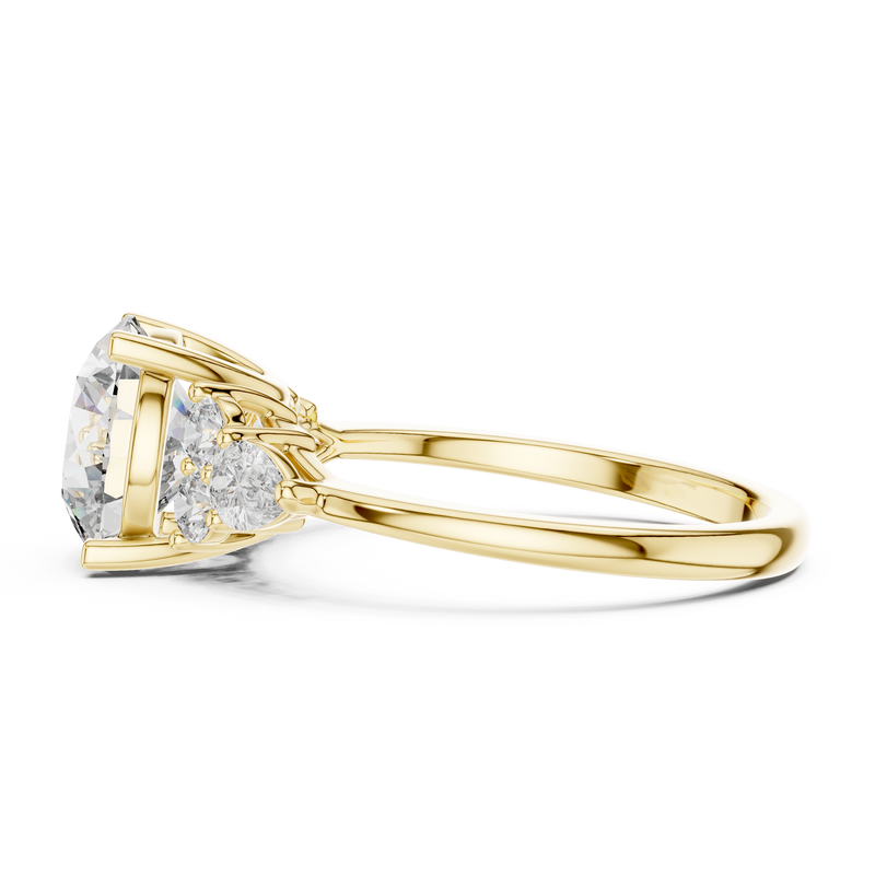 Ladies Ring DDLR-072@7 - Yellow Gold - Image