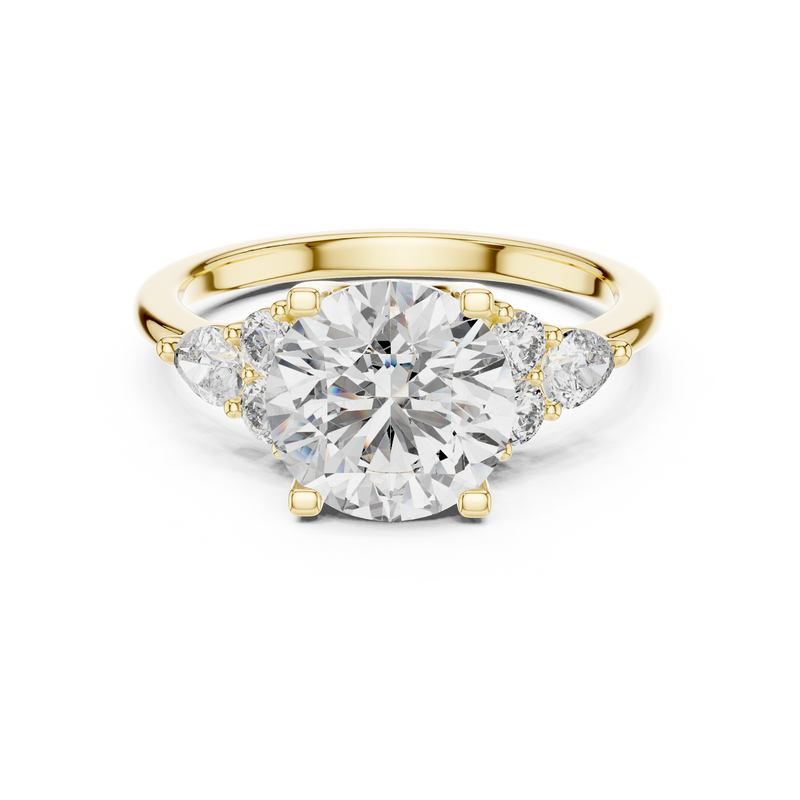 Ladies Ring DDLR-072@7 - Yellow Gold - Image