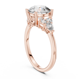 Ladies Ring DDLR-072@7 - Rose Gold - Image