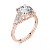 Ladies Ring DDLR-072@7 - Rose Gold - Image