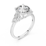 Ladies Ring DDLR-072@7 - White Gold - Image