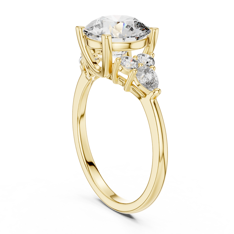 Ladies Ring DDLR-072@7 - Yellow Gold - Image