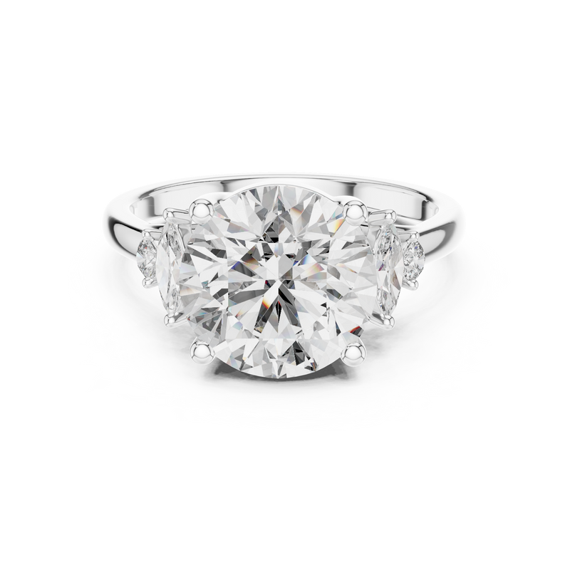 Ladies Ring DDLR-073 - White Gold - Image