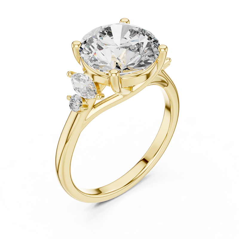 Ladies Ring DDLR-073 - Yellow Gold - Image
