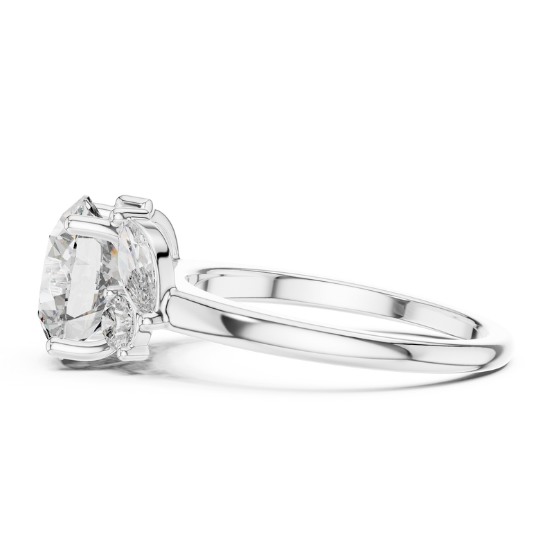 Ladies Ring DDLR-074 - White Gold - Image