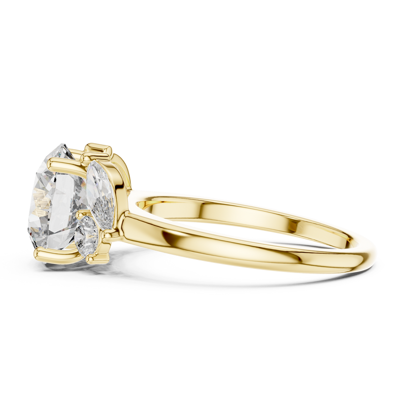 Ladies Ring DDLR-074 - Yellow Gold - Image