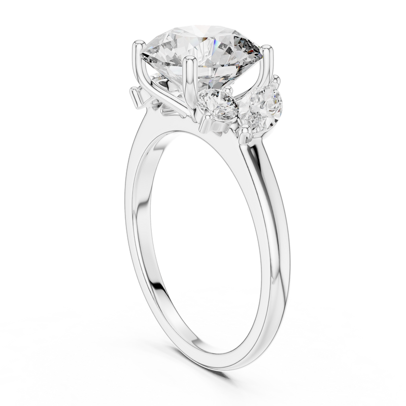 Ladies Ring DDLR-074 - White Gold - Image