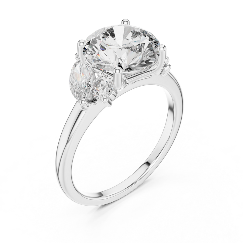 Ladies Ring DDLR-074 - White Gold - Image
