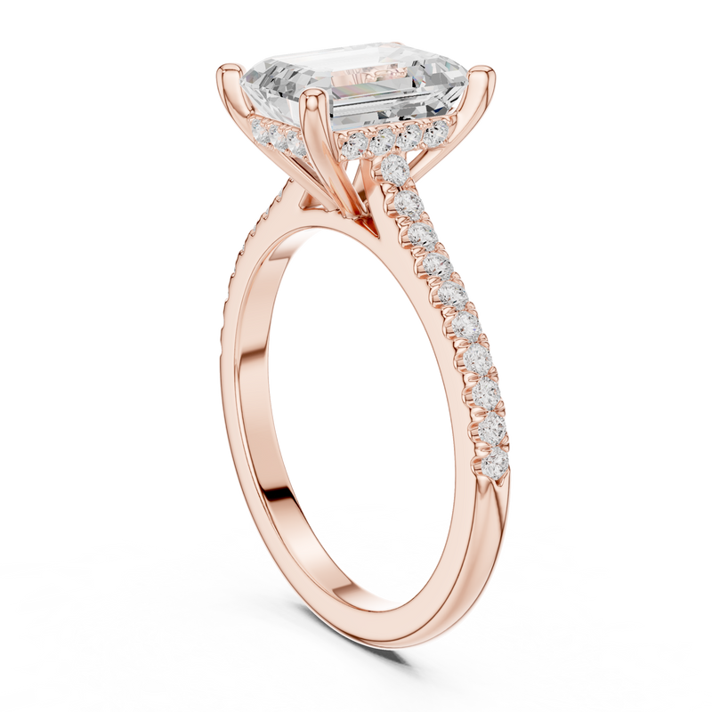 Ladies Ring DDLR-1000@7 - Rose Gold - Image