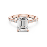 Ladies Ring DDLR-1000@7 - Rose Gold - Image