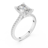 Ladies Ring DDLR-1000@7 - White Gold - Image