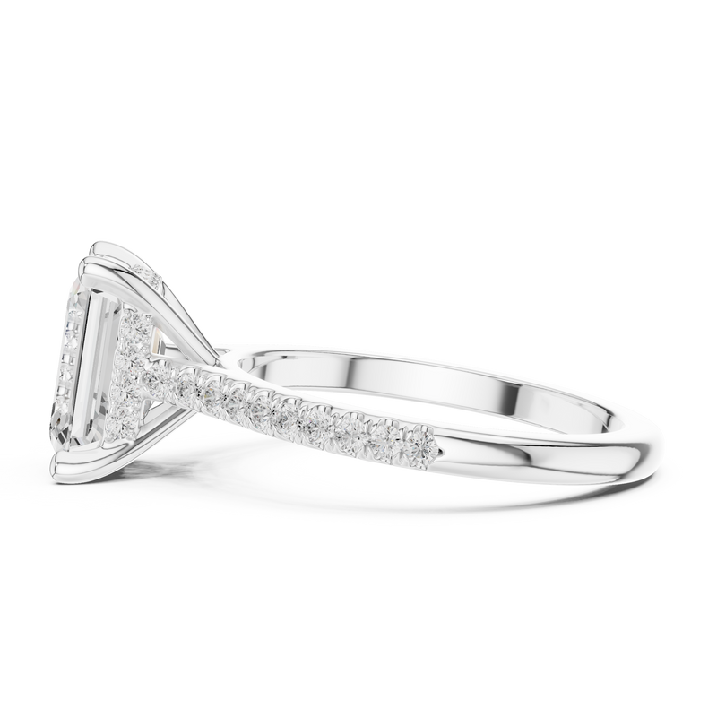 Ladies Ring DDLR-1000@7 - White Gold - Image