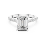 Ladies Ring DDLR-1000@7 - White Gold - Image