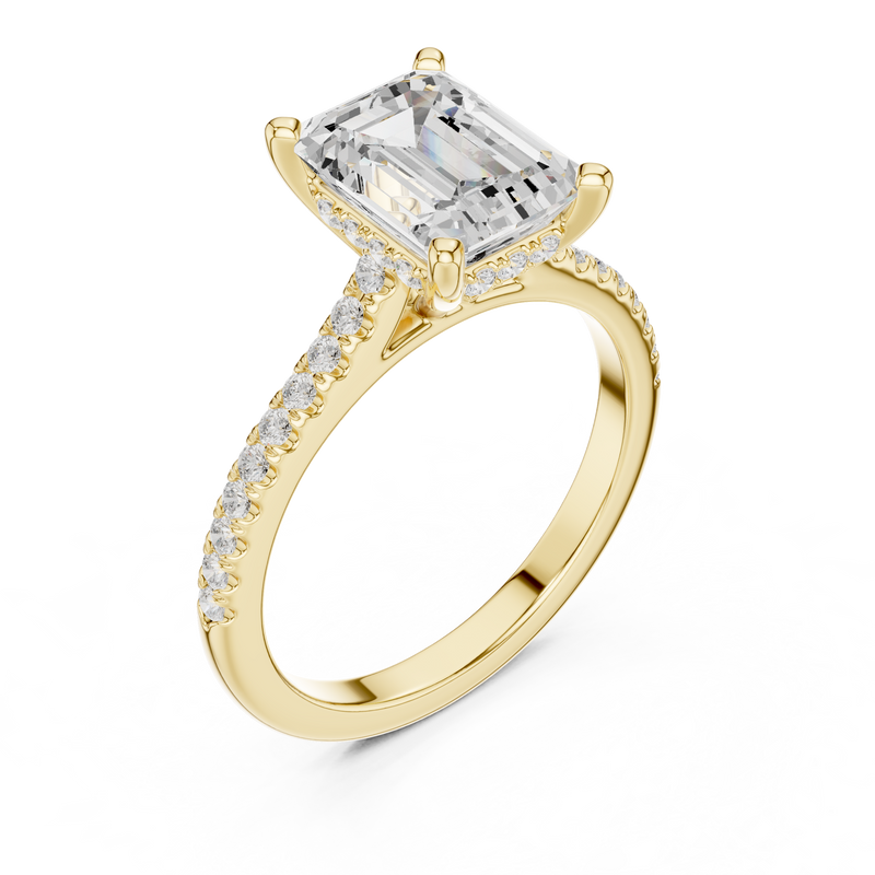 Ladies Ring DDLR-1000@7 - Yellow Gold - Image