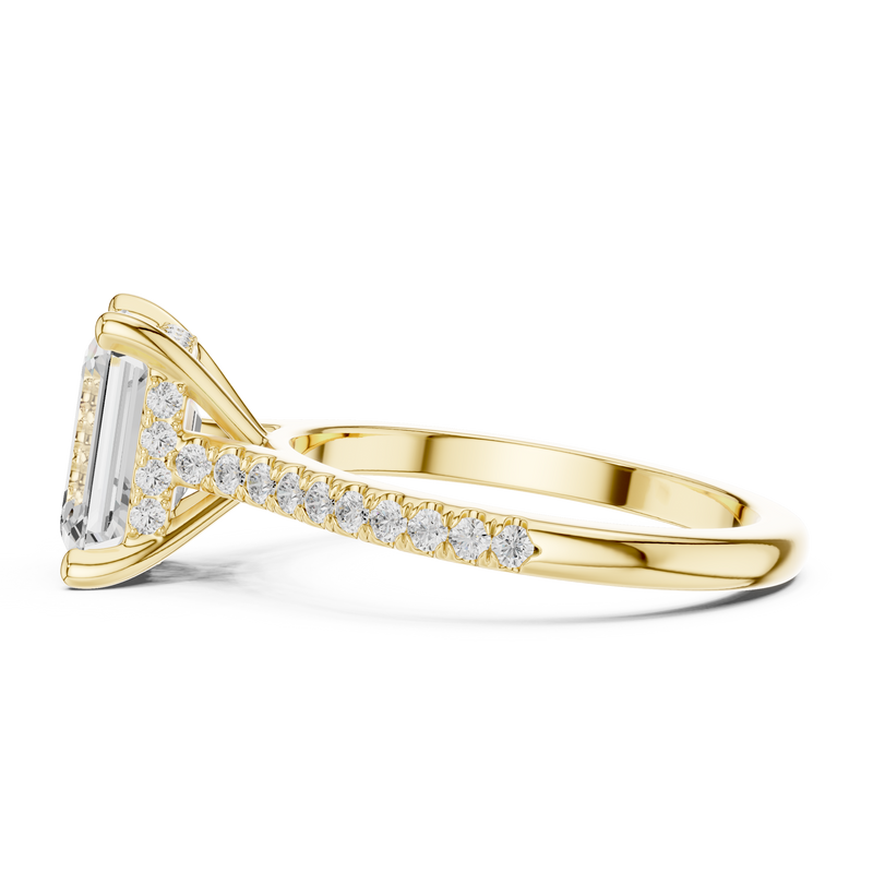 Ladies Ring DDLR-1000@7 - Yellow Gold - Image
