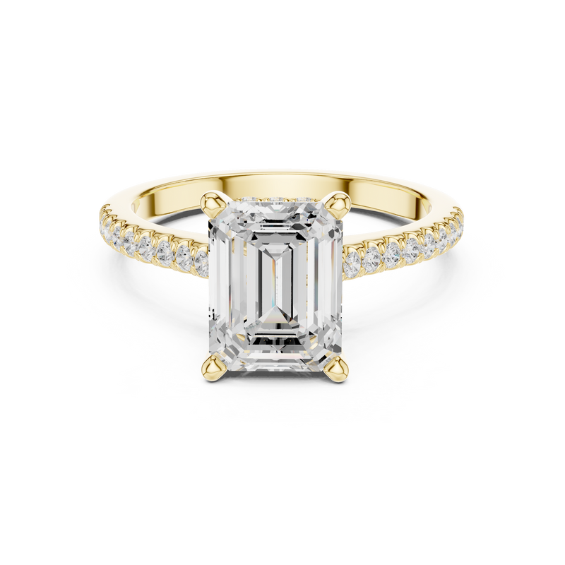 Ladies Ring DDLR-1000@7 - Yellow Gold - Image
