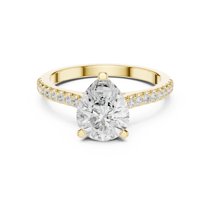 Ladies Ring DDLR-1001@7 - Yellow Gold - Image