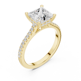 Ladies Ring DDLR-1002@7 - Yellow Gold - Image