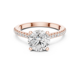 Ladies Ring DDLR-1003@7 - Rose Gold - Image