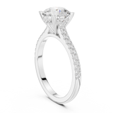 Ladies Ring DDLR-1003@7 - White Gold - Image