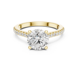 Ladies Ring DDLR-1003@7 - Yellow Gold - Image