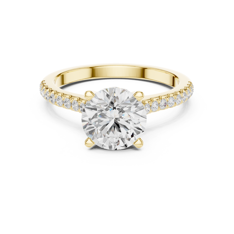 Ladies Ring DDLR-1003@7 - Yellow Gold - Image