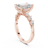 Ladies Ring DDLR-1004@7 - Rose Gold - Image