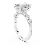 Ladies Ring DDLR-1004@7 - White Gold - Image