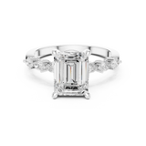 Ladies Ring DDLR-1004@7 - White Gold - Image