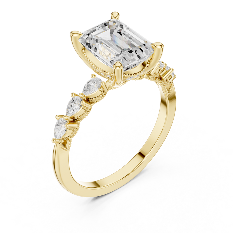 Ladies Ring DDLR-1004@7 - Yellow Gold - Image