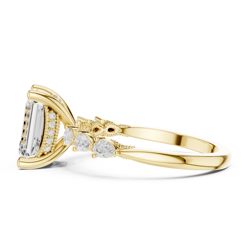 Ladies Ring DDLR-1004@7 - Yellow Gold - Image
