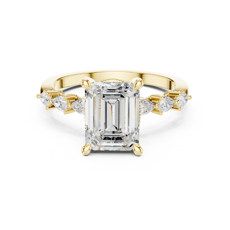 Ladies Ring DDLR-1004@7 - Yellow Gold - Image