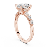 Ladies Ring DDLR-1005@7 - Rose Gold - Image