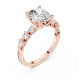 Ladies Ring DDLR-1005@7 - Rose Gold - Image