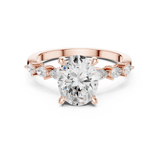 Ladies Ring DDLR-1005@7 - Rose Gold - Image