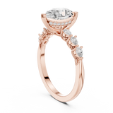 Ladies Ring DDLR-1006@7 - Rose Gold - Image