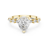 Ladies Ring DDLR-1006@7 - Yellow Gold - Image