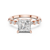 Ladies Ring DDLR-1007@7 - Rose Gold - Image