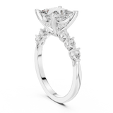 Ladies Ring DDLR-1007@7 - White Gold - Image