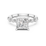 Ladies Ring DDLR-1007@7 - White Gold - Image