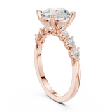 Ladies Ring DDLR-1008@7 - Rose Gold - Image