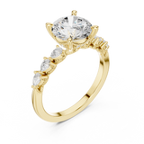 Ladies Ring DDLR-1008@7 - Yellow Gold - Image