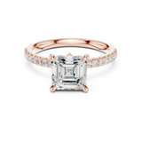 Ladies Ring DDLR-1009 - Rose Gold - Image