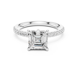 Ladies Ring DDLR-1009@7 - White Gold - Image