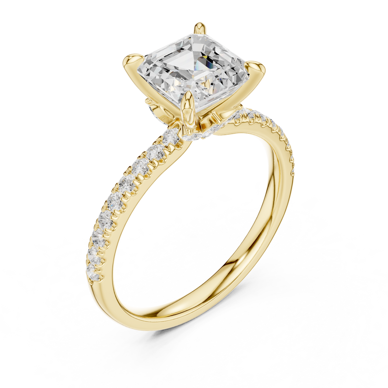 Ladies Ring DDLR-1009 - Yellow Gold - Image