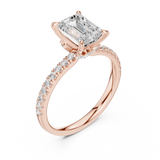 Ladies Ring DDLR-1011@7 - Rose Gold - Image