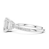 Ladies Ring DDLR-1011@7 - White Gold - Image