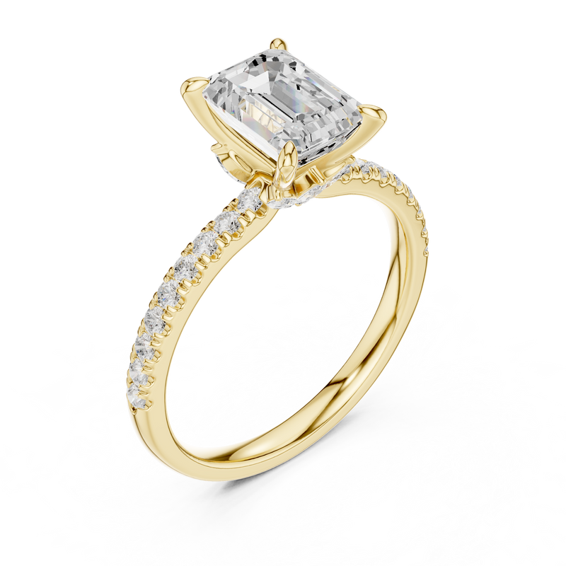 Ladies Ring DDLR-1011@7 - Yellow Gold - Image
