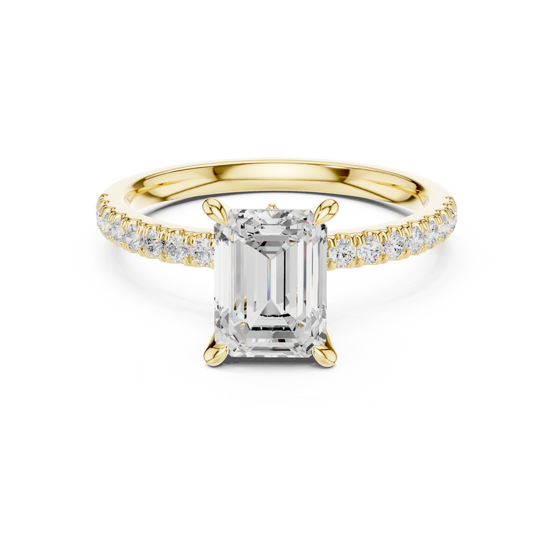 Ladies Ring DDLR-1011@7 - Yellow Gold - Image