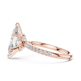 Ladies Ring DDLR-1012@7 - Rose Gold - Image